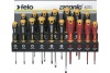 Набор отверток Felo Ergonic SL/PZ/PH/Tx и VDE на стальной стойке, 17 шт 40091743