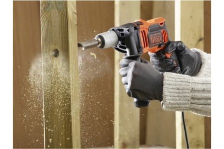 Электронная ударная дрель Black&Decker Omega BEH850K-QS