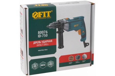 Ударная дрель FIT 80076 Ударная дрель FIT 80076