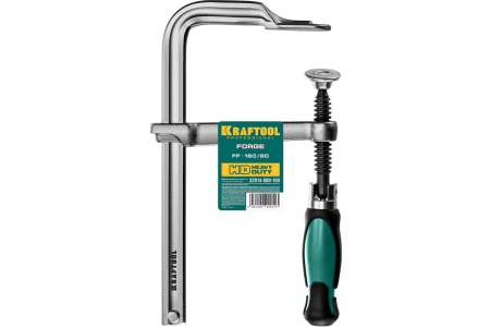 Цельнокованая струбцина KRAFTOOL Forge FF-160/80 32014-080-160 Цельнокованая струбцина KRAFTOOL Forge FF-160/80 32014-080-160