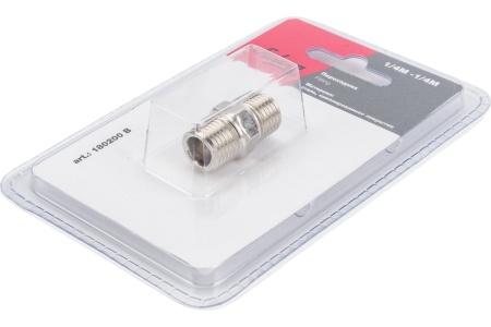 Переходник (1/4"M — 1/4"М; блистер) FUBAG 180200 B