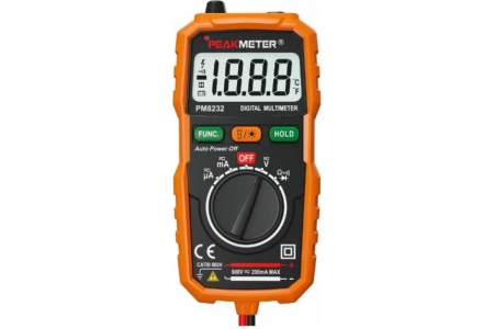 Цифровой мультиметр PEAKMETER PM8232 17126