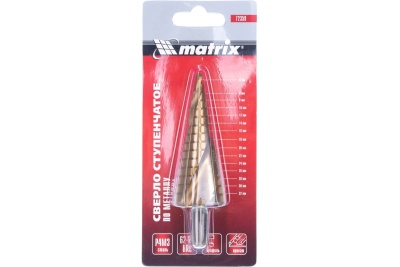 Сверло ступенчатое (4-32 мм; HSS) MATRIX 72359