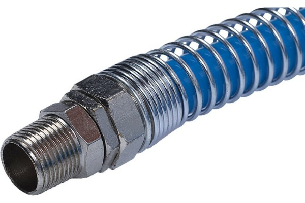 Шланг пневматический спиральный (10х15 мм; 15 м; М3/8") MIGHTY SEVEN SD-23315