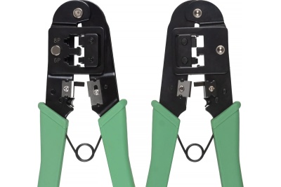 Обжимной инструмент Cabeus для RJ-45 (8р8с), RJ-11/12 (6р6с, 6р4с, 6р2с) HT-268