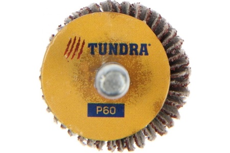 Круг лепестковый радиальный (30х20х6 мм; Р60) ТУНДРА 5162349