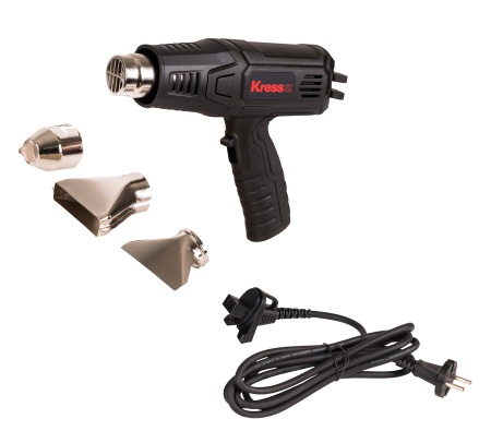 Фен технический KRESS KU042, 2000Вт, коробка.