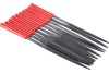 Набор надфилей MATRIX 180x5 мм, пластиковые рукоятки, 10 шт. 15824