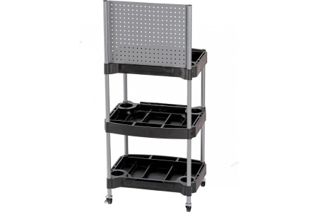 Инструментальная тележка с 3 пластиковыми полками и перфорацией NORDBERG T13 01-00000527