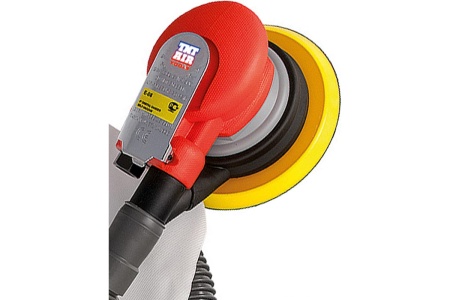 Пневматическая орбитальная шлифмашина с пылесборником TNT-AIR E-S6