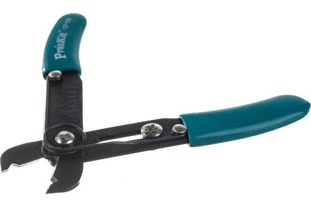 Клещи для резки/зачистки проводов ProsKit CP-108 регулировка винтом 127мм С00035489