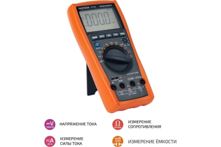 Цифровой мультиметр с автоматическим выбором диапазона МЕГЕОН 12799 к0000016146