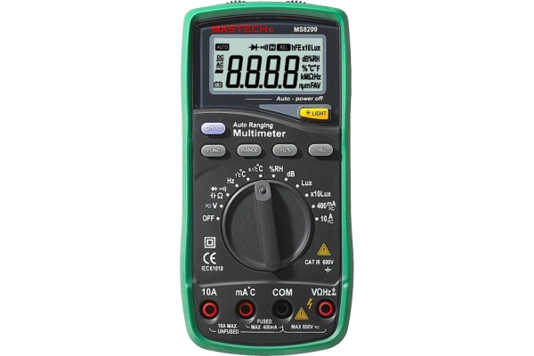 Цифровой автоматический мультиметр MASTECH MS8209 00-00000756