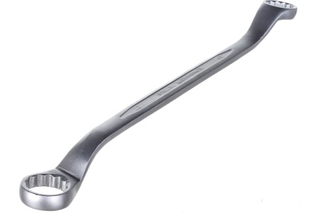 Накидной изогнутый гаечный ключ 24х27мм Зубр ПРОФИ 27132-24-27