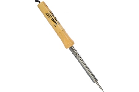 Паяльник с ручкой из дерева SPARTA 60 Вт, 220 В 913103
