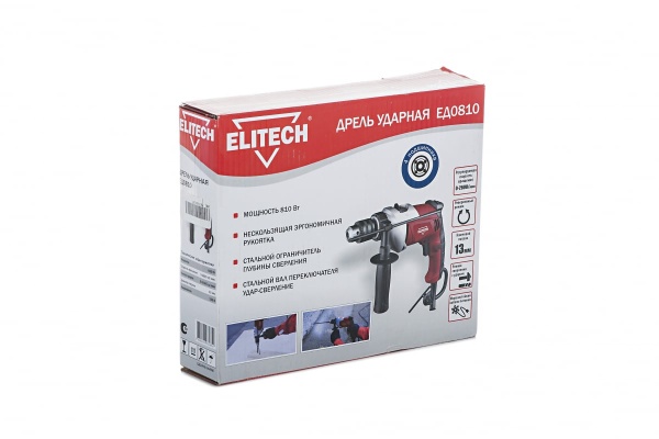 Ударная дрель ELITECH ЕД0810