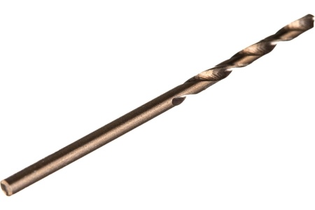 Сверло по металлу (10 шт; 2.5 мм; HSS-Co; пластиковый футляр) ROCKFORCE RF-DSP25H