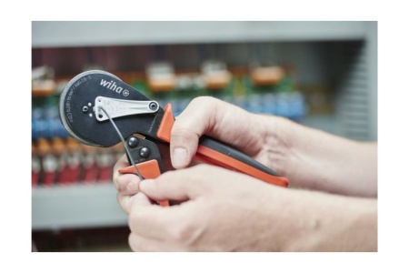 Автоматический обжимной инструмент для муфт оконцевания жил Wiha wih41246