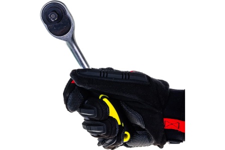 Трещотка WMC TOOLS реверсивная, с резиновой ручкой, 3/8''(L-200мм,24зуб.) 48824 80234