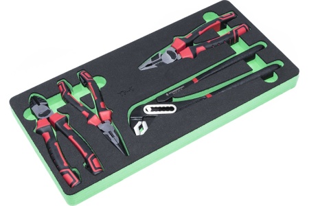 Набор губцевого инструмента Станкоимпорт ложемент, с переставными клещами TP-6