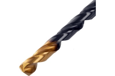 Сверло по металлу Golden Tip 5.5 мм, HSS-Tin, 10 шт, DIN 338 Denzel 717214