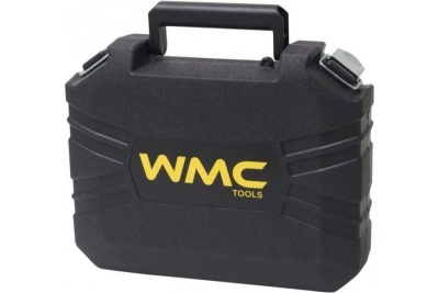 Аккумуляторный шуруповерт с набором бит и аксессуаров WMC TOOLS 36 предметов, в кейсе 48163 1036