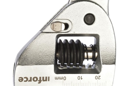 Разводной ключ с трещоткой Inforce PROFline 8" 06-05-06