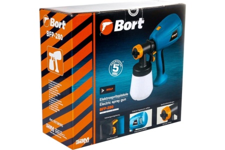 Электрический распылитель BORT BFP-280 93728595 Электрический распылитель BORT BFP-280 93728595
