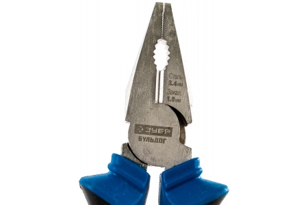 Плоскогубцы комбинированные Зубр "БУЛЬДОГ" 160мм, Профессионал 2201-1-16_z02