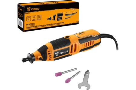 Электрический гравер с регулировкой скорости DEKO DKRT200E 063-1410