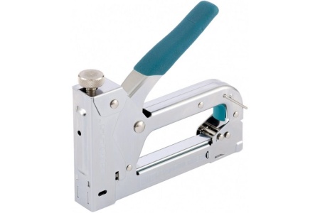 Мебельный регулируемый степлер, стальной корпус, тип скобы 53, 4-14мм GROSS Handwerker 41000