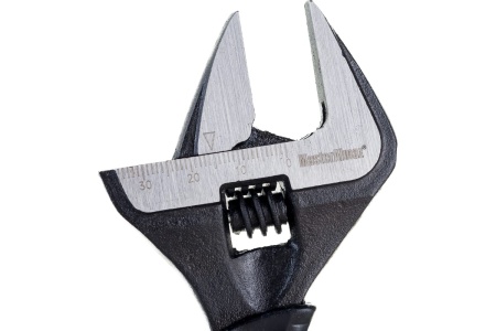 Разводной ключ МастерАлмаз тонкие губки, захват 34 мм 10502991