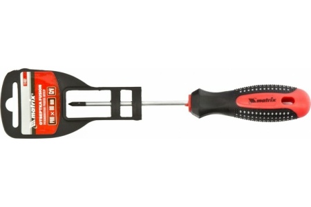 Отвертка Ph0х80 мм MATRIX Fusion anti slip 11432 Отвертка Ph0х80 мм MATRIX Fusion anti slip 11432