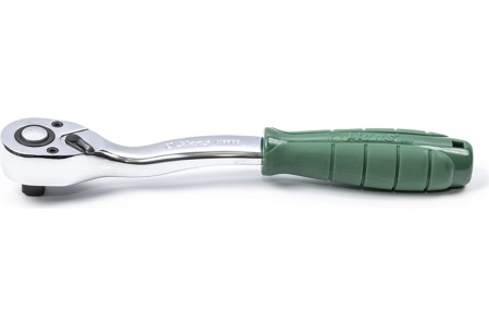Трещотка с быстрым сбросом Hans 1/2" с изогнутой рукояткой 72 зуба 4162GQ