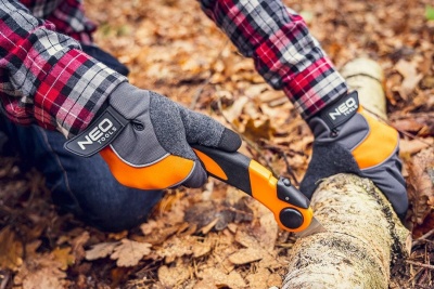 Складная пила NEO Tools 43 см, зуб 3D, двухкомпонентная рукоятка 63-120