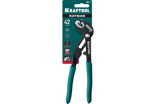 Переставные клещи KRAFTOOL Kayman 180 мм 22353-18