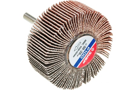 Круг шлифовальный веерный лепестковый (50х20 мм; P100; тип КЛО) Зубр 36601-100