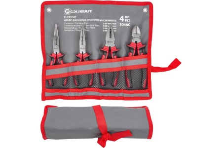 Набор шарнирно-губцевого инструмента FORCEKRAFT 4 предмета FK-5046C