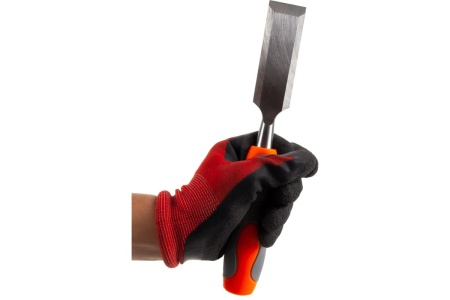 Долото-стамеска 32 мм с двухкомпонентной ручкой SANTOOL 030607-032