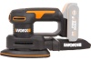 Аккумуляторная виброшлифмашина WORX WX822.9