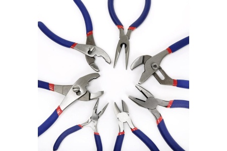 Промонабор шарнирно-губцевых инструментов WORKPRO 7шт. W001306