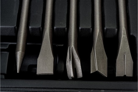 Пистолетное пневмозубило в наборе с зубилами Byemax BG-2711PSR