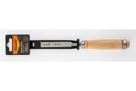 Долото-стамеска SPARTA 12 мм, деревянная рукоятка 242445