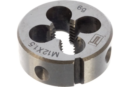 Плашка М12 х 1,5 мм СИБРТЕХ 77031