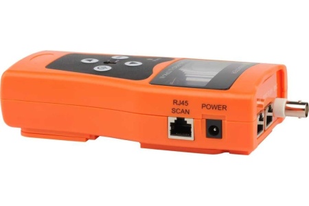 Кабельный тестер с измерением длины и трассировкой кабельных линий LANMASTER 8 ответных частей LAN-PRO-L/TPK-N-8R