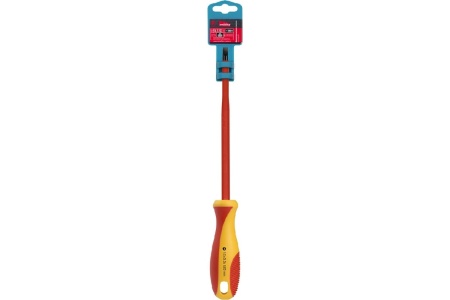 Диэлектрическая шлицевая отвертка Smartbuy SL5.5x125, до 1000 В, VDE SBT-SCI-SL55x125P1