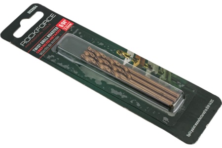 Сверло по металлу (3 шт; 3.6 мм; HSS-Co; в блистере) ROCKFORCE RF-DS3964