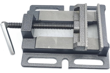 Станочные тиски TORNERI для сверлильных станков неповоротные L губок 125 мм, серия Q19A125 045778