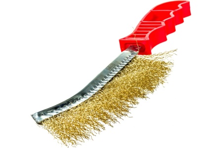 Ручная латунированная щетка MIRAX 35112-1