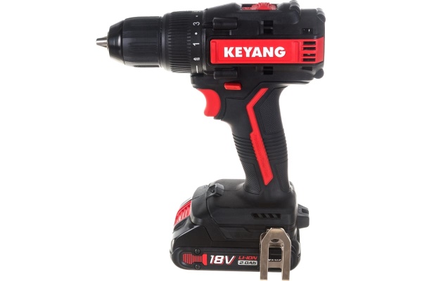 Бесщеточный аккумуляторный шуруповерт KEYANG DD18BL-W(Set)